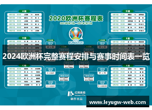 2024欧洲杯完整赛程安排与赛事时间表一览